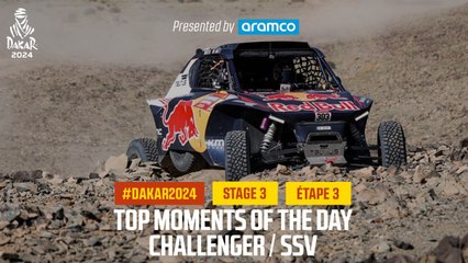 Challenger/SSV Top moments - Stage 3 - #Dakar2024