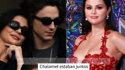 Скачать видео: No mires, Kylie Jenner: este fue el beso por el que se rumoreó que Selena Gomez y Timothée Chalamet estaban juntos