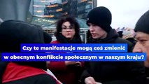 Jaki wpływ na społeczeństwo mogą mieć manifestacje 11 i 13 stycznia?