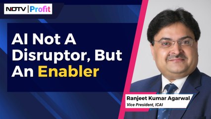AI Not A Disruptor, But An Enabler: ICAI's VP | NDTV Profit