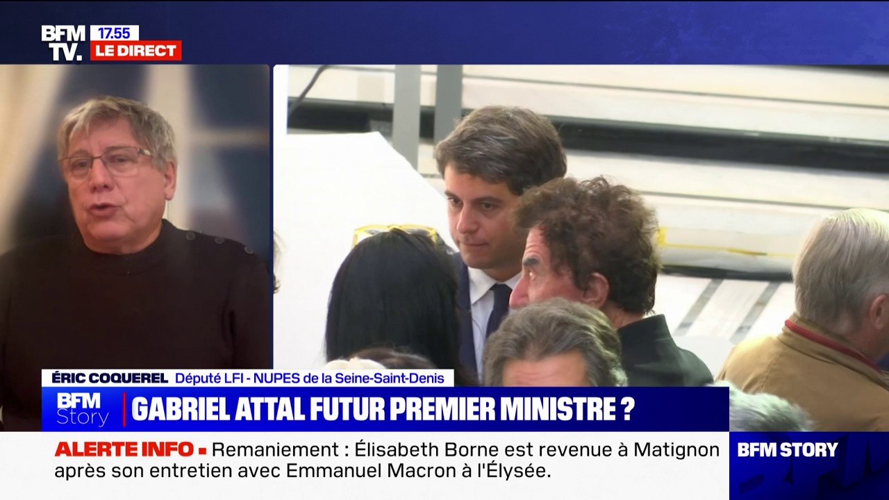Éric Coquerel (LFI) sur un changement de Premier ministre: "Gabriel Attal ou un autre, ce sera la même politique: celle d'Emmanuel Macron"