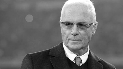 Breaking News - Légende du football, Franz Beckenbauer est décédé