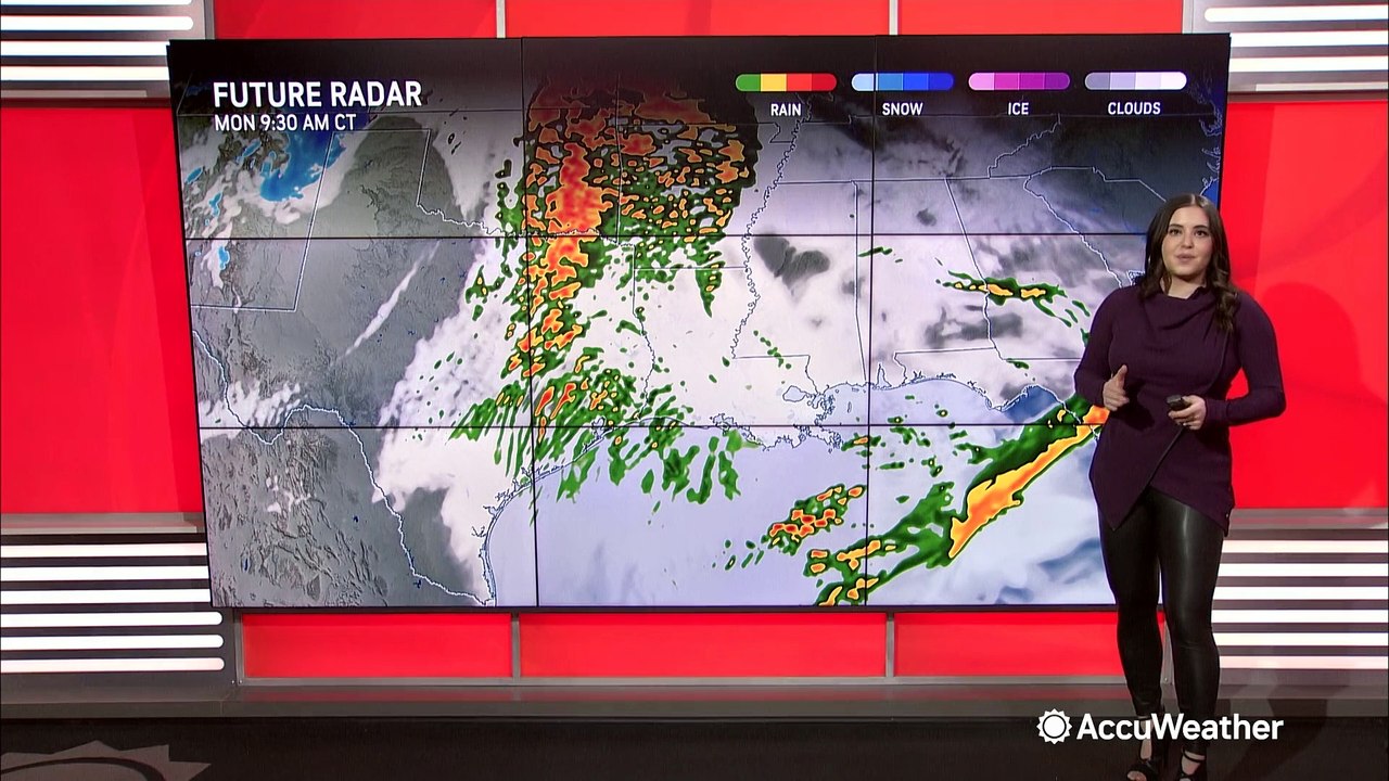 Severe storms to ignite over Southeast