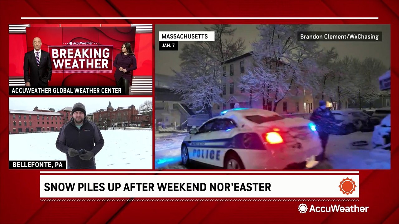 Northeast digs out after weekend storm