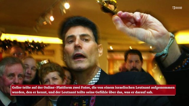 Uri Geller behauptet, dass ein außerirdisches Mutterschiff durch das Sonnensystem schwebt