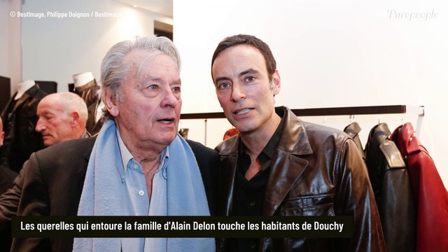 Tout ce qu'il se passe derrière les... : Alain Delon à Douchy, le calme des habitants troublés par les querelles familiales