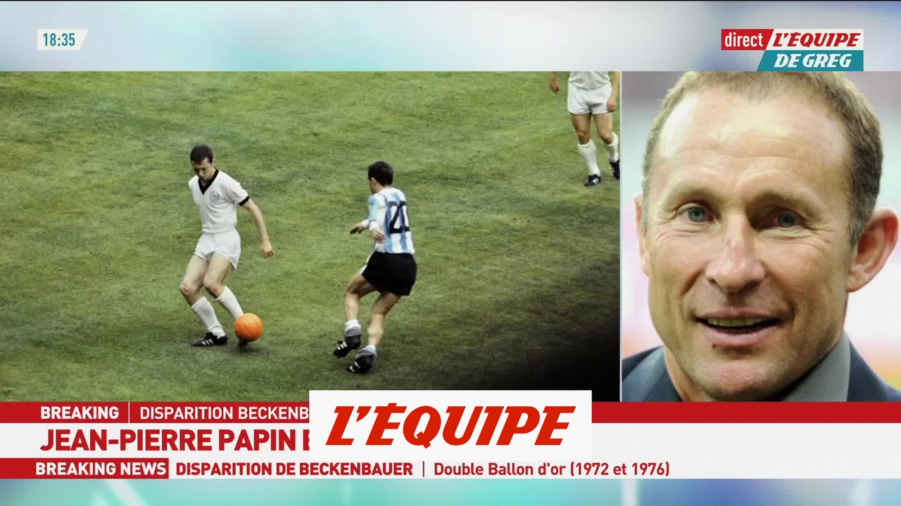 Papin : « Beckenbauer, c'était la grande classe » - Foot - ALL - Disparition