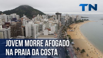 Jovem morre afogado na Praia da Costa