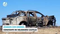Ataques con drones, constante en Heliodoro Castillo