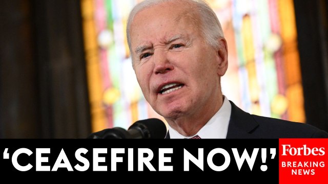 BREAKING NEWS: Joe Biden Interrupted By Pro-Palestine Supporters During Speech At Charleston Church