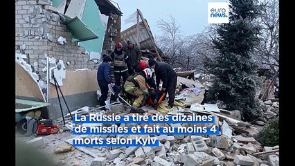 Guerre en Ukraine : au moins quatre morts dans de nouvelles frappes russes