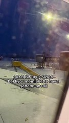 Stockholm - İstanbul seferi öncesi konuşmasıyla yolcuları mest eden pilot ✈️