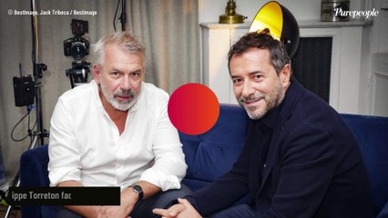 Philippe Torreton face à Bernard Montiel dans "Olympiascope", l'acteur présente la pièce "Tout mon amour"
