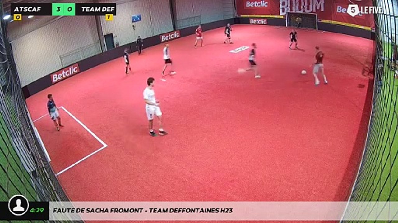 Faute de sacha fromont - Team Deffontaines H23