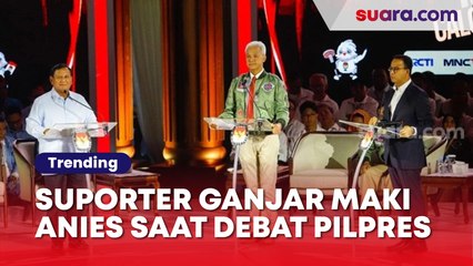 Anies Dimaki Saat Debat Pilpres, Cheryl Tanzil: Bukan Pendukung Prabowo, Di Sisi Kiri Suporter Ganjar