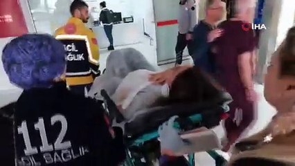 Ekmek almaya giderken hastanelik oldu! Üzerine 6. kattan halı düştü