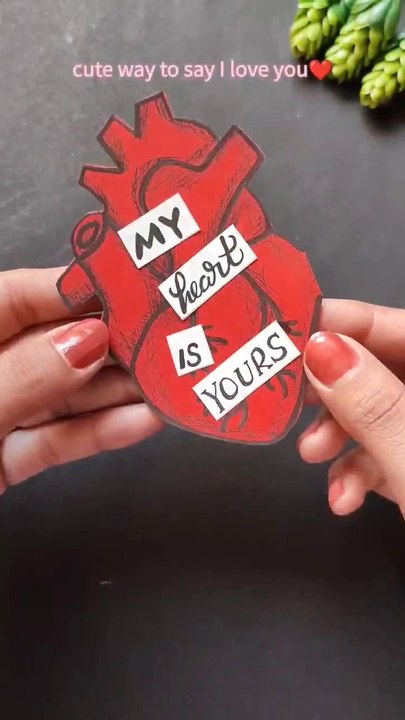 Beautiful handmade letter idea❤️