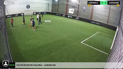 Faute de Kevin  Kalonji  - LEGION'AIR