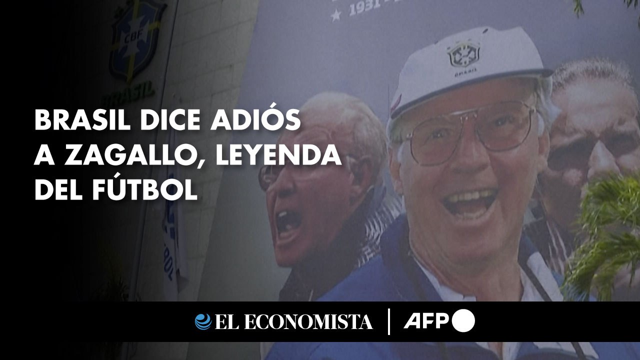 Brasil dice adiós a Zagallo, leyenda del fútbol
