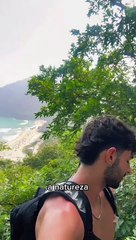 Jogador de basquete foi confundido com ET na Ilha do Mel