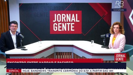 Haddad e Pacheco devem discutir MP da reoneração da folha em evento do 8 de Janeiro
