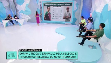 Debate Jogo Aberto: Fernando Diniz X Dorival Júnior em números, e 'bagunça' na CBF