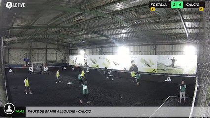 Faute de Samir Allouche - CALCIO