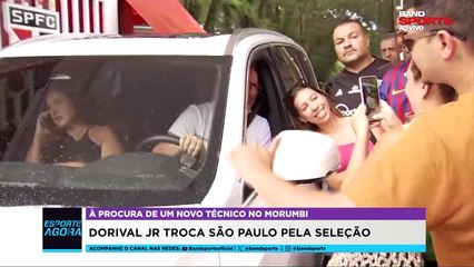 Dorival Júnior se despede dos torcedores do São Paulo