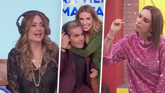 Andrea Legarreta y Tania Rincón mostraron su dominio en Dígalo con Mímica