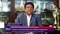 Ednaldo Rodrigues fala pela primeira vez após voltar ao cargo de presidente da CBF