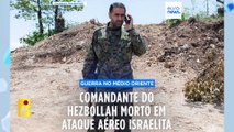 Ataque israelita mata comandante de topo do Hezbollah no Líbano