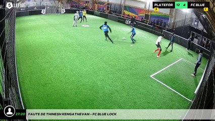 Faute de Thinesh Kengathevan - FC Blue Lock