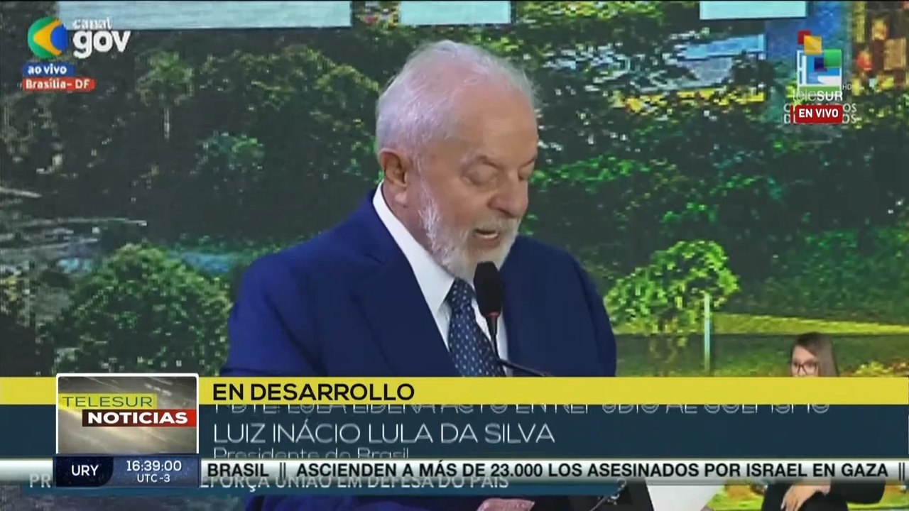 Lula da Silva: Nadie debe confundir la libertad con un permiso para atentar la democracia