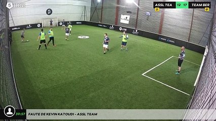 Faute de Kevin Katoudi - ASSL TEAM