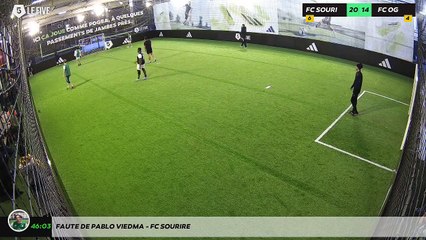 Faute de Pablo Viedma - FC SOURIRE