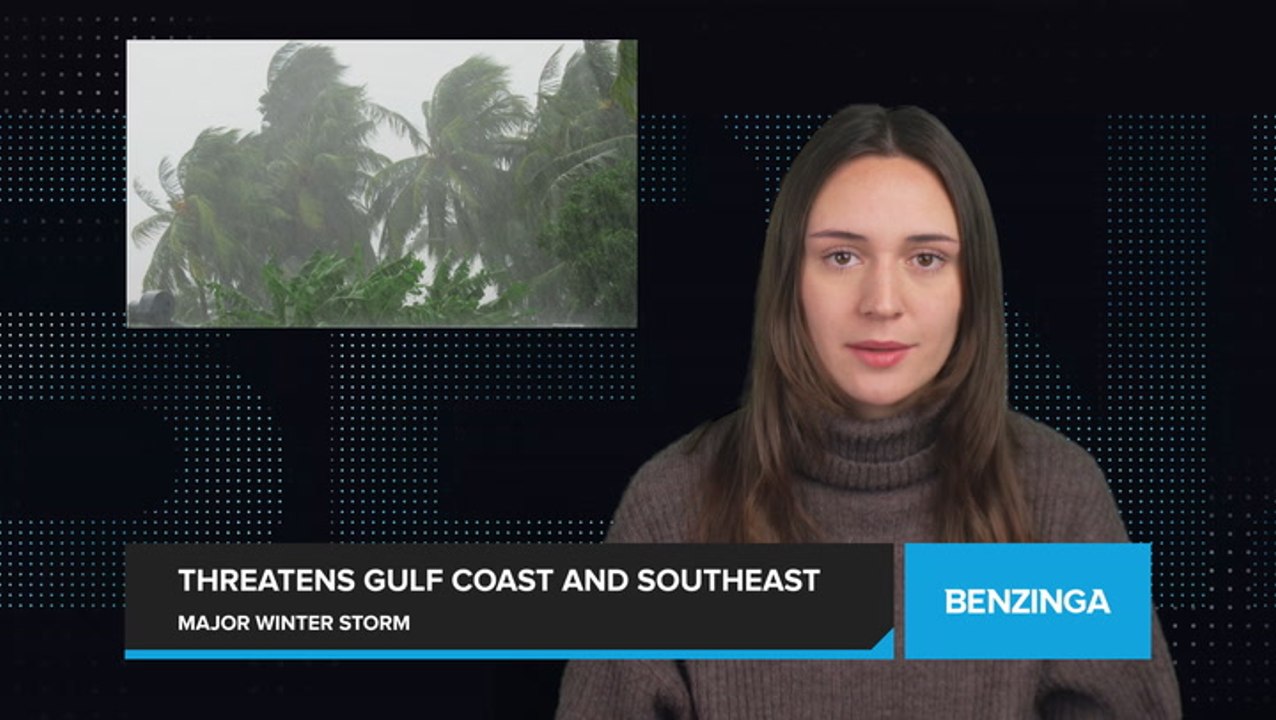 Massive Winter Storm Threatens 70 Million People Across Gulf Coast and Southeast US