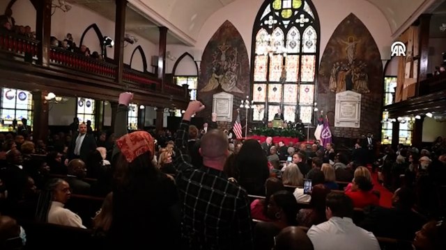 Biden'ın konuşması, Gazze için şimdi ateşkes sloganlarıyla bölündü