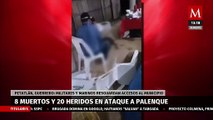 Son 8 muertos y 20 heridos el saldo por ataque en palenque en Petatlán, Guerrero
