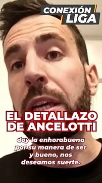 El detallazo de Ancelotti con el entrenador del Arandina: lo explica Álex Izquierdo