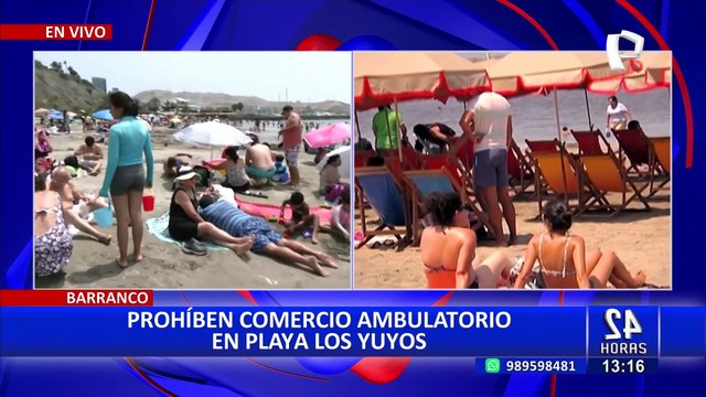 Pese a medida cautelar: Continúa la prohibición de alquiler de sombrillas en playa Los Yuyos