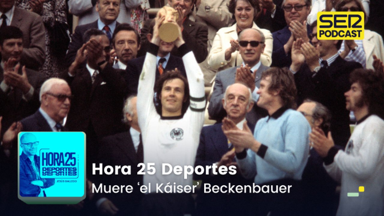 Muere ‘el Káiser’ Beckenbauer