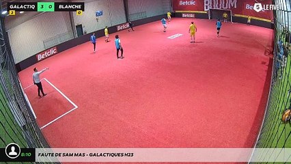 Faute de Sam Mas - Galactiques H23