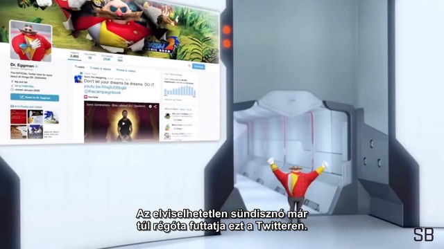 Sonic Twitter Átvétel 1.rész - Eggman Válaszol (magyar felirattal)