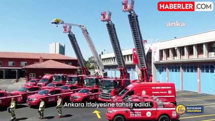 Ankara İtfaiyesi Yenilendi: Yeni Araçlar ve Personel İle Hizmete Hazır