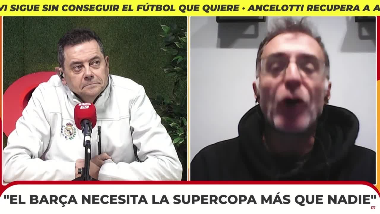 Roncero se ríe de la presión del Barça en la Su...