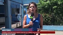 Homem é encontrado morto dentro de fábrica em Olinda