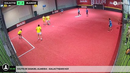 Faute de Samuel Almeida - Galactiques H23