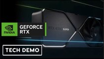 NVIDIA RTX 40 SUPER Series | Tech Demo (4080 SUPER, 4070 SUPER, 4070 Ti) | CES 2024