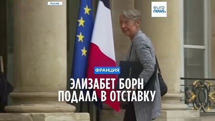 Элизабет Борн ушла в отставку с поста премьер-министра Франции