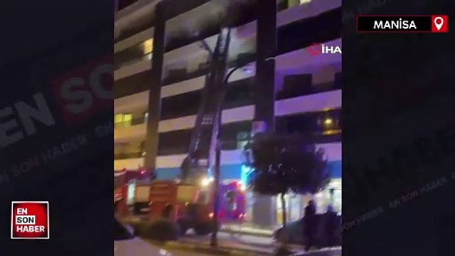 Manisa’da eşini ve bebeğini odaya kilitleyen baba, evi ateşe verdi